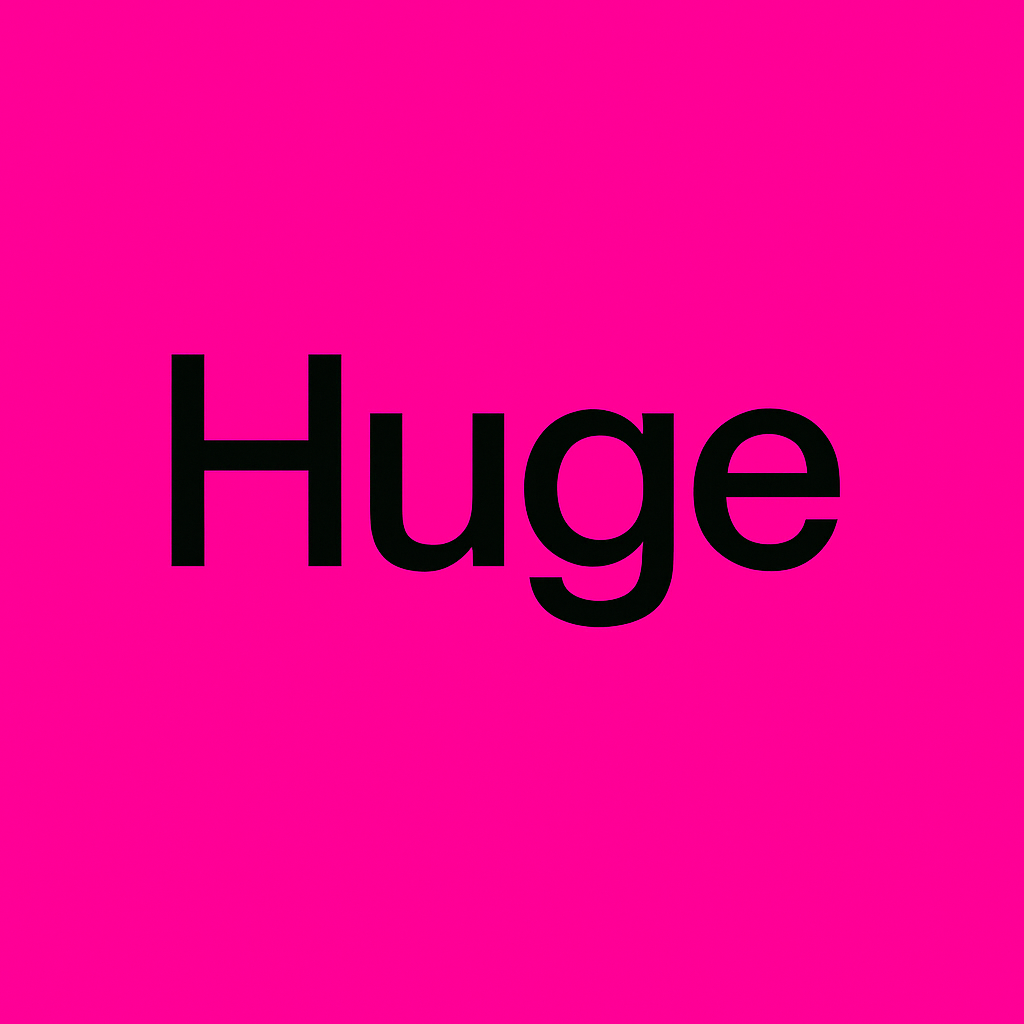Huge logo